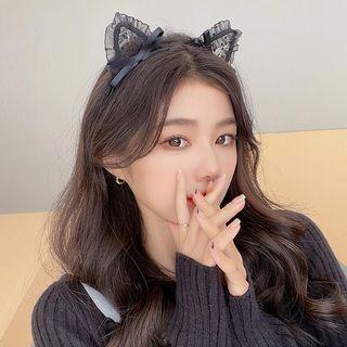 Cat Ear Mesh Headband (various Designs)