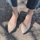 Pointed-toe Flat Shoes