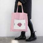 Marianne Kate - Mouth-printed Shopper Bag