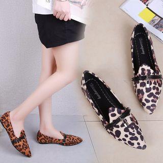 Animal Print Flats