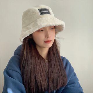 Logo Furry Bucket Hat