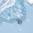 Moon Necklace Ale165x - Silver - One Size