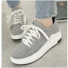 Fabric Contrast Athletic Sneakers