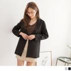 Single-button Loose-fit Blazer