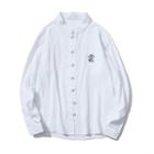 Long-sleeve Chinese Character Shirt