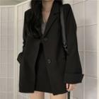 Single-breasted Blazer / Mini Skirt