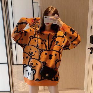 Oversized Bear Sweater