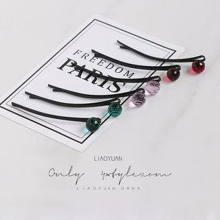 Transparent Bead Hair Clip