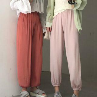 Plain Saruel Pants