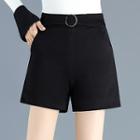 Embellished High-waist Shorts