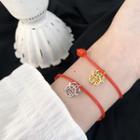 Chinese Characters Ox Red String Bracelet