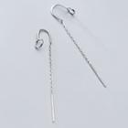 925 Sterling Silver Dangle Earring 1 Pair - As Shown In Figure - One Size