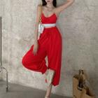 Two Tone Camisole Top / Sweatpants