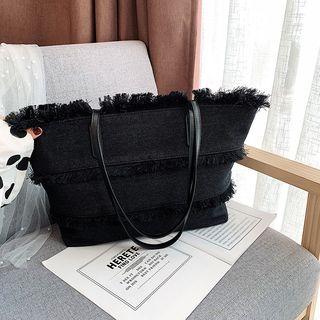 Fringed Tote Bag
