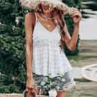 V-neck Flowy Camisole Top
