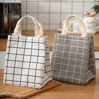 Insulated Canvas Lunch Bag