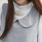Peterpan-collar Sleeveless Mini A-line Dress