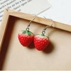 Strawberry Resin Dangle Earring
