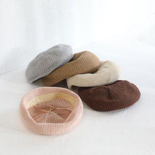 Linen Cotton Beret Hat