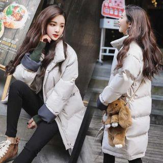 Padded Zipped Long Coat