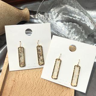Faux Crystal Drop Earring / Ear Clip