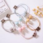 Cube-accent Hair Tie