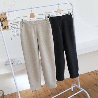 Mock-fly Jogger Sweatpants