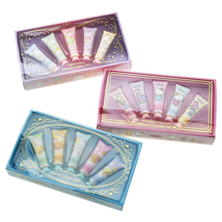 Sanrio - Hand Cream Set 10g X 5 - 3 Types