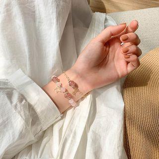 Faux Crystal Bracelet / Set