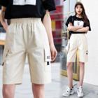 Label Applique Cargo Shorts