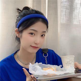Plain Headband Blue - One Size