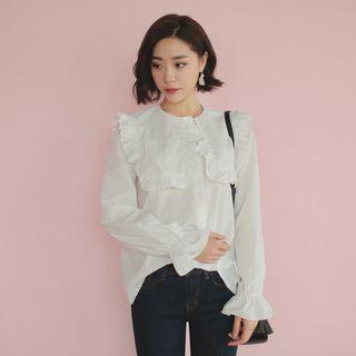 Frilled-detail Shirt