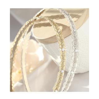 Rhinestone Lace Headband