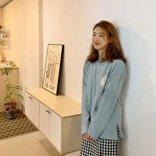 Bear Print Cotton T-shirt
