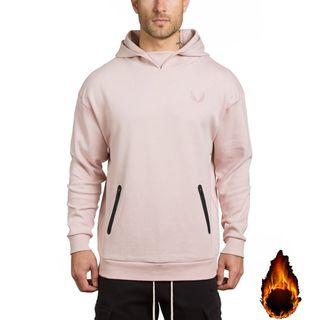 Sports Embroidery Hooded Sweatshirt