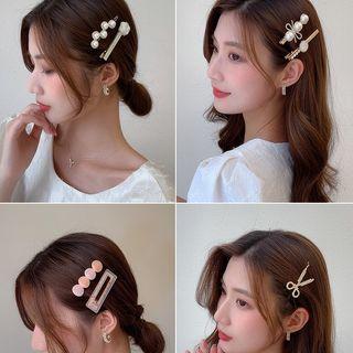 Pearl Scissors Hair Clip (various Designs)