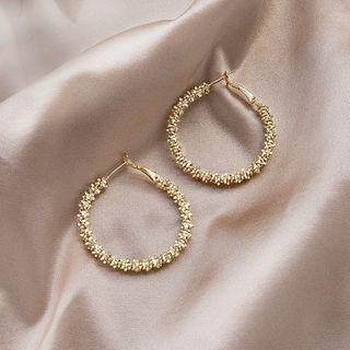 Alloy Hoop Earring 01 - One Size