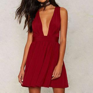 Strappy Back Sleeveless Dress