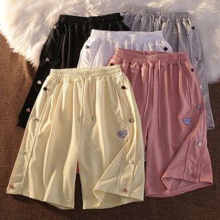 Heart Accent Shorts