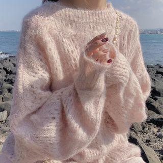 Fuzzy Loose Knit Sweater