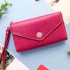 Faux-leather Envelope Mobile Pouch