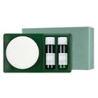 Nature Republic - Green Derma Mild Cream Set: Cream 190ml + Toner 30ml + Lotion 30ml 3pcs