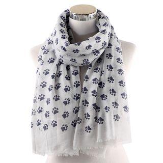 Paw Print Scarf
