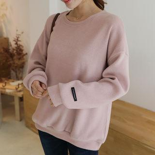 Napped Boxy Sweatshirt