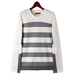 Long-sleeve Stripe Top