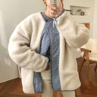 Fleece-lined Reversible Jacket