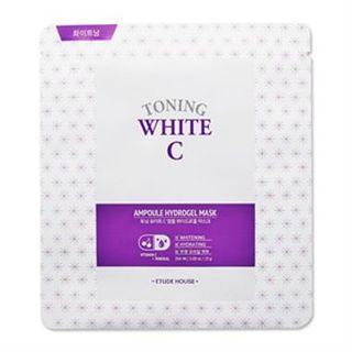 Etude House - Toning White C Ampoule Hydrogel Mask 25g 1pc