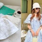 Flower Embroidery Bucket Hat