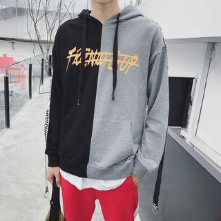 Couple Long-sleeved Loose-fit Cartoon Hooded Sweatshirt