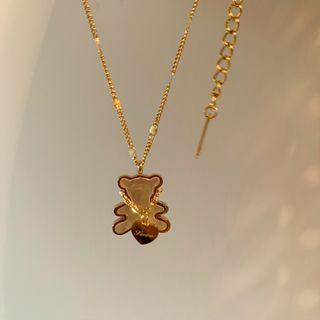 Bear Pendant Necklace / Dangle Earring Bracelet